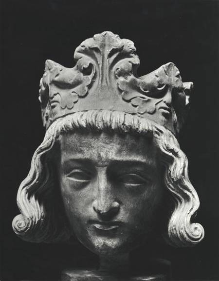 Clovis II (c.634-657), Merovingian Frankish king of Neustria and Burgundy (639-657), from Abbey of S from French School
