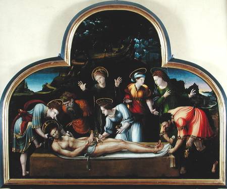 The Entombment or, The Virgin Swooning from French School
