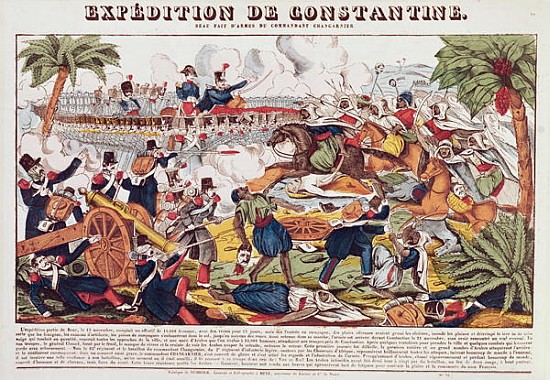 Expedition in Constantine under the Command of General Nicolas Changarnier (1793-1877) November 1836 from French School