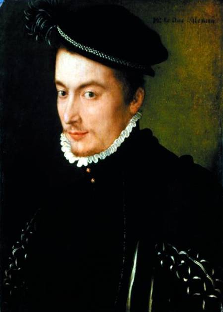 Francois de Valois (1554-84), Duke of Alencon from French School