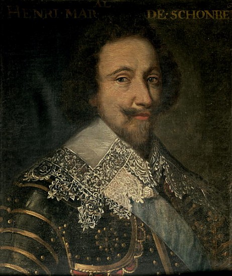 Henry, Marshal of Schonberg from French School