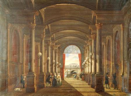 Interior of the Gare Saint-Lazare from French School