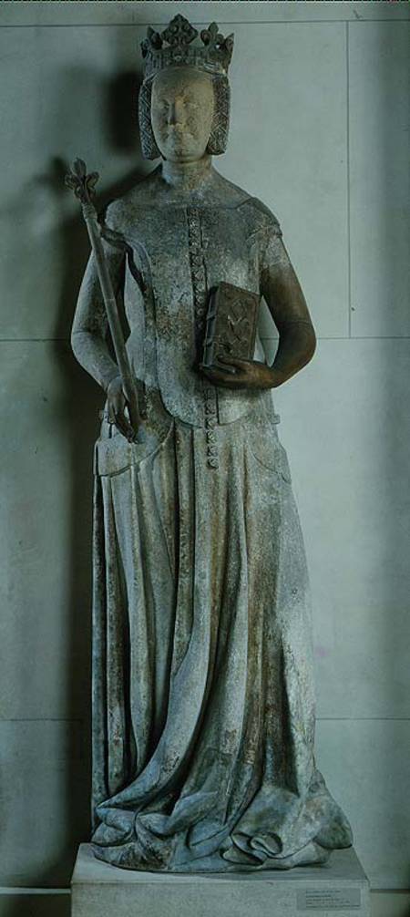 Jeanne de Bourbon (1338-77) 1365-80 from French School