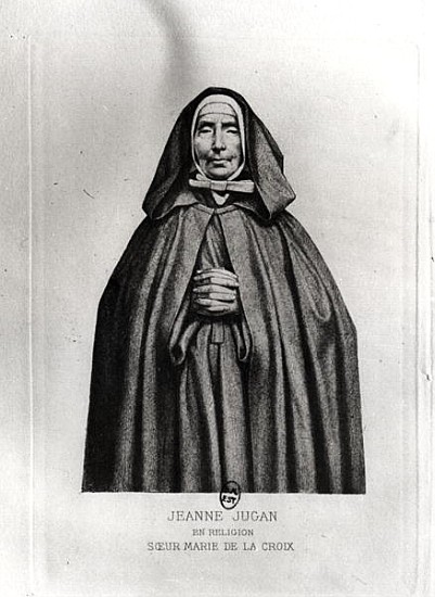 Jeanne Jugan (1792-1879) from French School