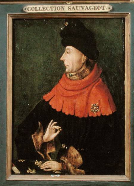 John the Fearless (1371-1419) Duke of Burgundy from French School
