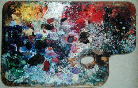 Kandinsky's palette from French School