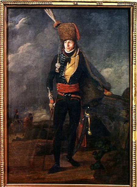 Lieutenant of the 8th Hussars from French School