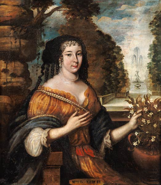 Madeleine de Scudery (1607-1701) from French School