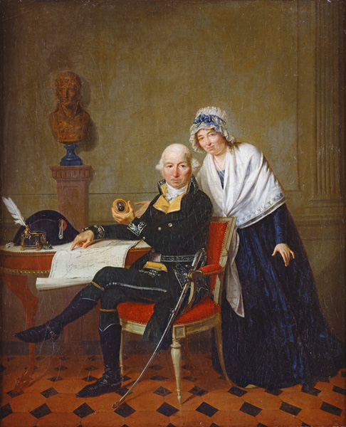 The Parents of Jean Andoche Junot (1771-1813) Duke of Abrantes from French School
