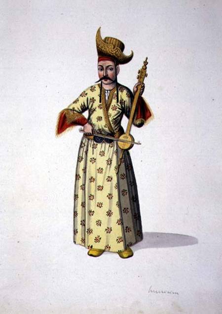 Musician, Ottoman period from French School