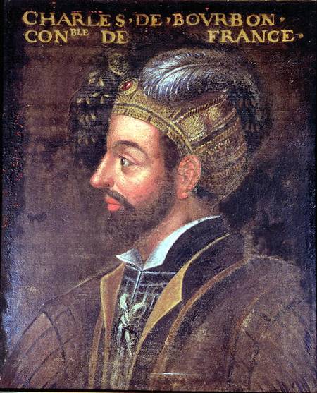 Portrait of Charles III (1490-1527) Duke of Bourbon from French School