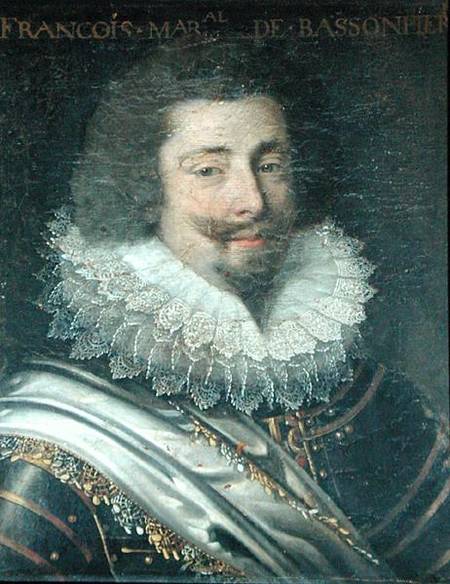 Portrait of Francois de Bassompierre (1579-1646) from French School
