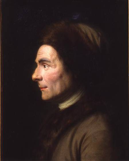 Portrait of Jean-Jacques Rousseau (1712-78) from French School