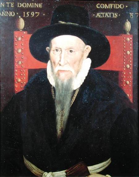 Portrait of Theodore de Beze (1519-1605) from French School