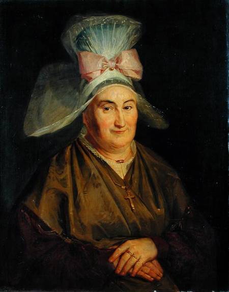 Portrait of a Woman with a Normandy Bonnet from French School