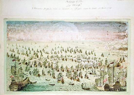 Siege of Mahon, 20th May 1756 from French School