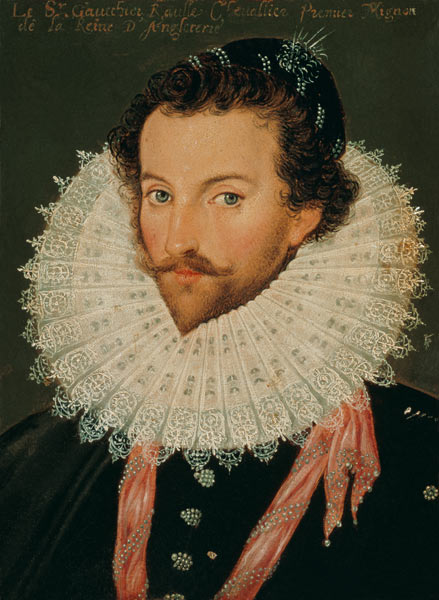 Sir Walter Raleigh from French School