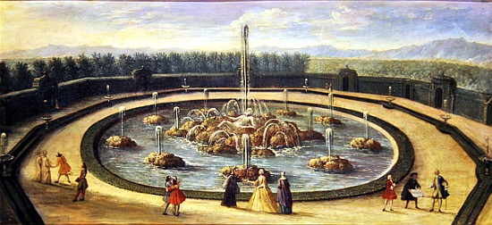 The Bassin de l''Encelade at Versailles, early eighteenth century from French School