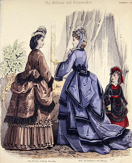The Milliner and Dressmaker from French School