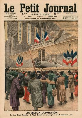 At the Aircraft Salon, illustration from ''Le Petit Journal'', supplement illustre, 31st December 19