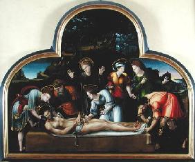 The Entombment or, The Virgin Swooning