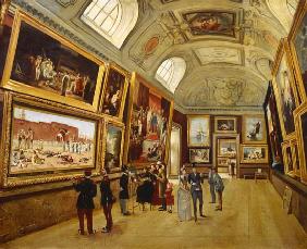 A Picture gallery at the Musee du Luxembourg