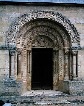 Romanesque porch