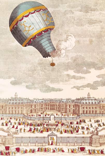 The Ballooning Experiment at the Chateau de Versailles, 19th September
