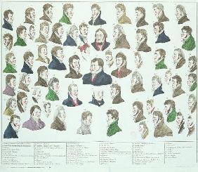 The Conspirators of the Plot to Kidnap and Murder Napoleon Bonaparte (1769-1821) 1804