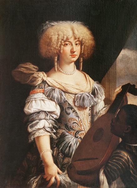 Portrait of a Woman with a Moorish Page