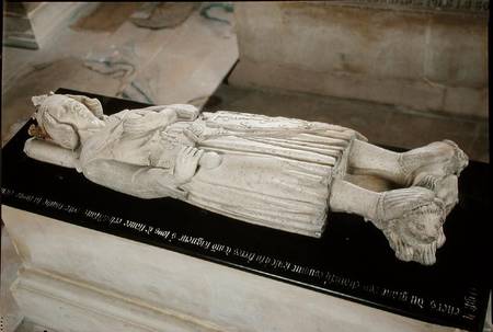 Tomb of Charles I (1226-85) of Anjou from French School