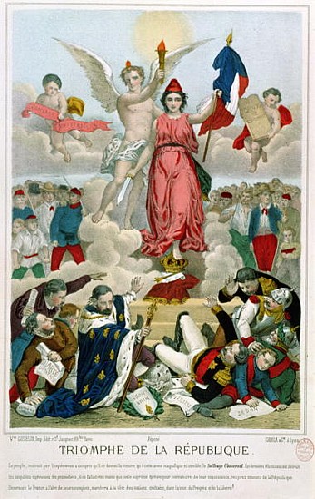 Triumph of the Republic from French School