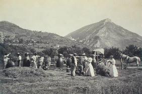 Distilling Lavender, from 'Industrie des Parfums a Grasse', c.1900 (photo)