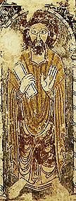 Bildnis eines Apostels. from Fresko (romanisch)