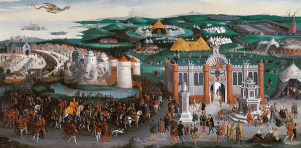 Meeting at the Field of the Cloth of Gold, 7th June 1520 from Friedrich Bouterwek