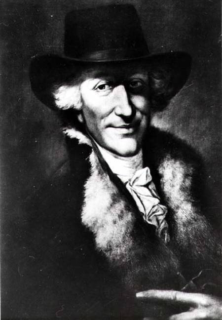 Wilhelm Friedmann Bach (1710-84)  (b&w photo) from Friedrich Georg Weitsch
