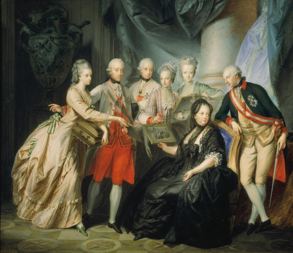Maria Theresia,  Familienbild from Friedrich Heinrich Füger