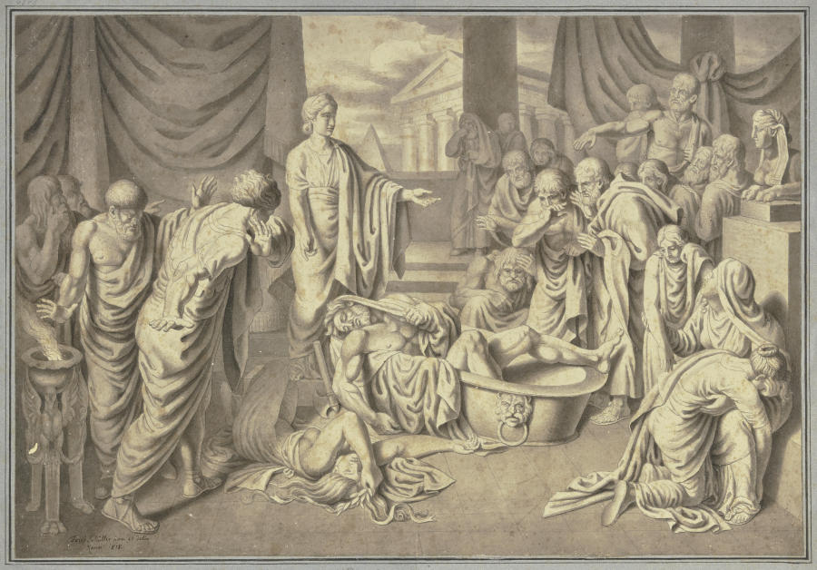 Der Tod des Agamemnon from Friedrich Müller