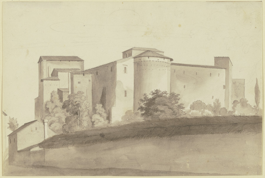 Gebäudekomplex in Rom from Friedrich Olivier