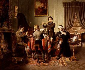 Das Quartett. from Friedrich Peter Hiddemann