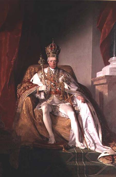 Emperor Francis I of Austria (1768-1835) from Friedrich von Amerling