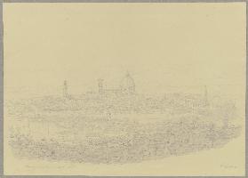 Florenz von S. Miniato al Monte aus gesehen