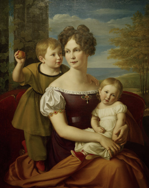 Alexandrine und Kinder from Friedrich Wilhelm von Schadow
