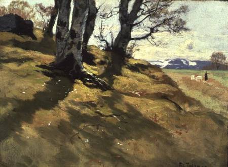 Landscape at Stord, Norway from Frits Thaulow