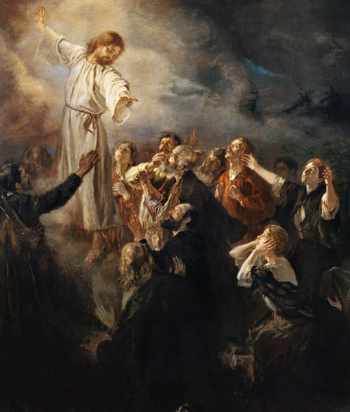 Die Himmelfahrt Christi. from Fritz von Uhde