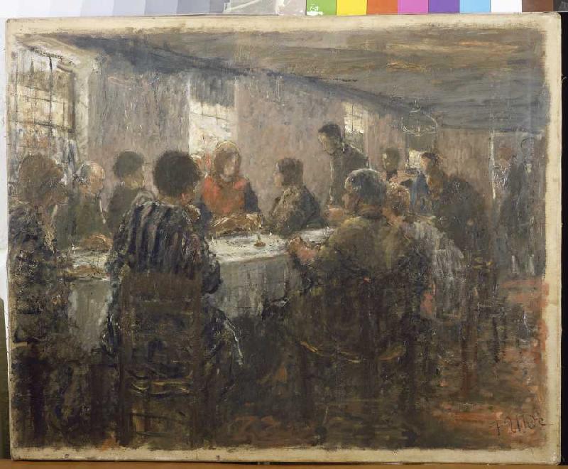 Das Abendmahl. from Fritz von Uhde
