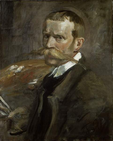 Fritz von Uhde , Self-portrait from Fritz von Uhde
