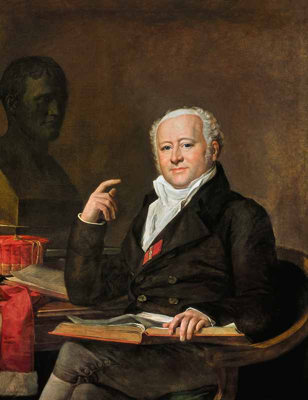 Portrait of Jean Nicolas Corvisart des Marets (1755-1821) from Gabriel Lemonnier