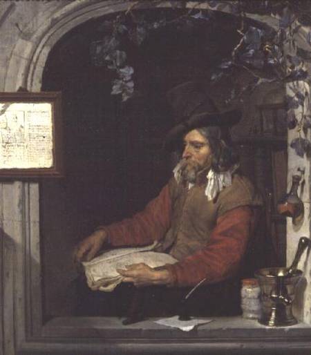 The Apothecary or, The Chemist from Gabriel Metsu