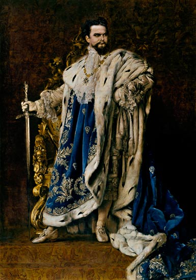 Ludwig II (1845-86) from Gabriel Schachinger
